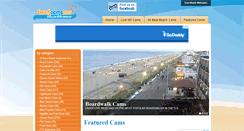 Desktop Screenshot of beachcamsusa.com
